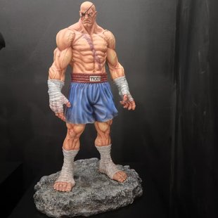 街头霸王2 雕像 Lab. 沙加特 授权 正版 CAPCOM SynQ 现货