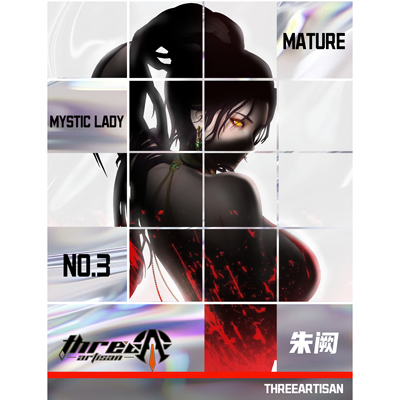 先行定金 ThreeArtisan Mystic Lady Mature系列 朱阙 1/4雕像