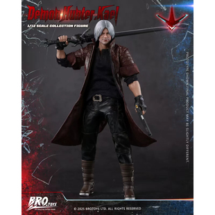 定金包邮 BROTOYS 1/12 LR013 猎魔者 雷泽 卡尔可 动人偶