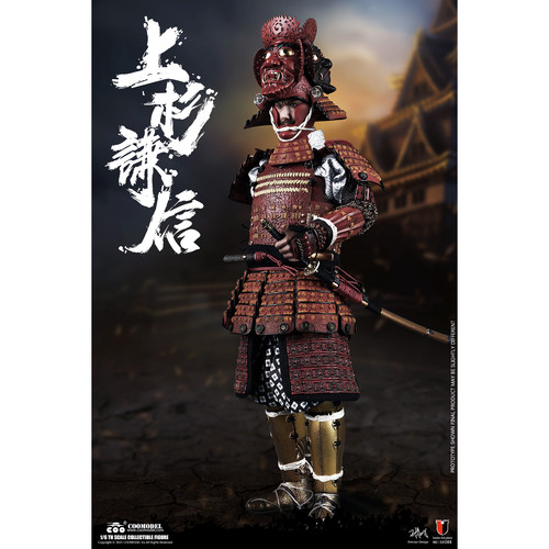 现货 COOMODEL 1/6 帝国系列 军神 上杉谦信 雕像手办摆件
