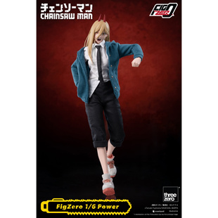 【定金】包邮 链锯人 Threezero 1/6 Figzero 帕瓦 可动人偶