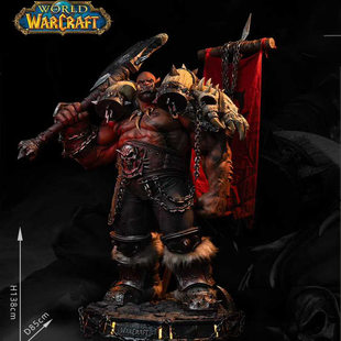 【定金】 魔兽世界 开天巨制 加尔鲁什 地狱咆哮 1/3 全身像