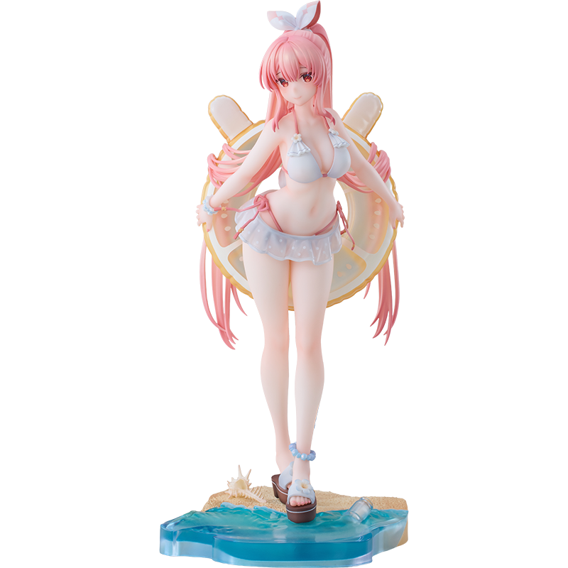 【定金】包邮 Solarain 青雨时 白兔Rosu 水着 Ver. 1/7 手办