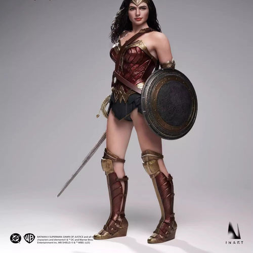 定金包邮 INART 蝙蝠侠大战超人 正义黎明 神奇女侠1/6 可动人偶