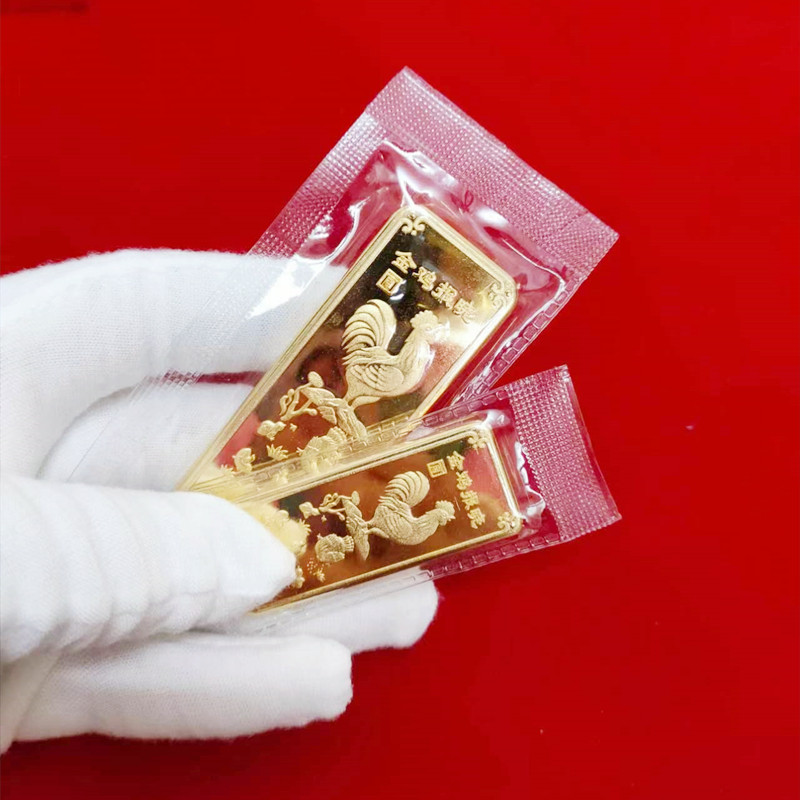 泓开金品铜镀金生肖祝福生日礼物