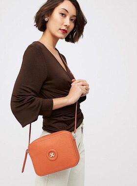 澳洲潮牌MIMCOART DAYDREAM HIP BAG头层牛皮细肩带斜挎相机包