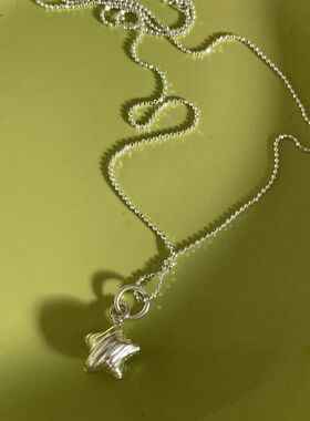 项链女友星星五角星高级感链送