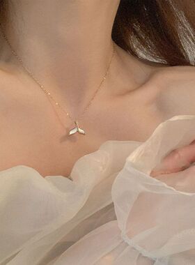 女季轻奢小众链温柔项链精致锁骨