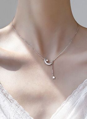 星星首潮女颈链短款吊坠链形状