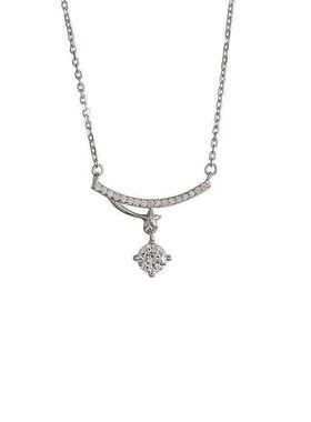 锆石吊坠项链锁骨简约秋冬流苏