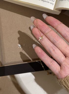 锁骨小红书爆款美式精致ins双生