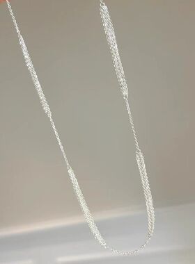 小众设计锁骨璀璨时尚轻奢风冷淡