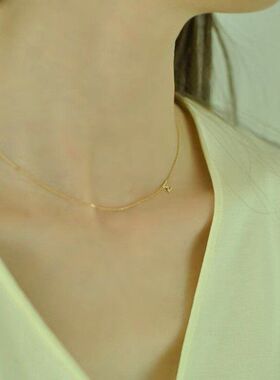 项链设计厂家直销字母小红书同款