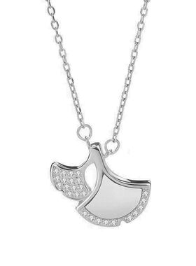 金设计银杏叶奢小众扇形潮镀带