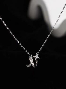 轻奢小众夜精致の链气质高级感锁骨流星设计感时尚项链ins女夏季