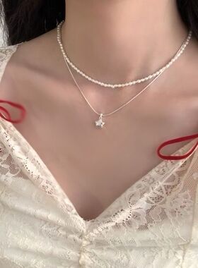 设计小星星高级感链女ins甜美