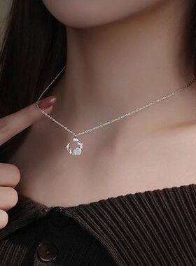 女气质锁骨风首饰小红书项链链