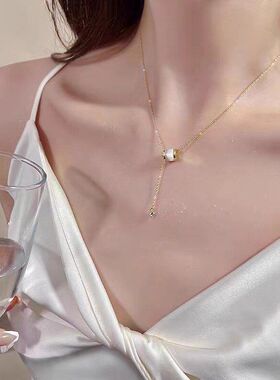 百搭轻奢新款链红小红书吊坠小众