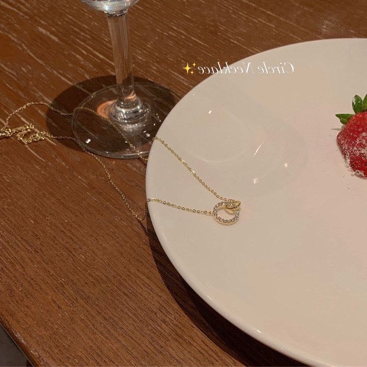 坠项链女纯银999配饰锁骨链首饰