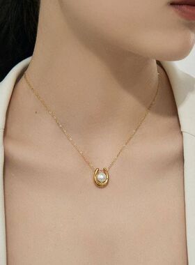 链外贸项链专供复古锁骨女士饰品