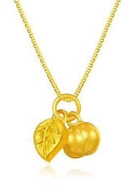 色女友年女柿叶项链2023有成项链