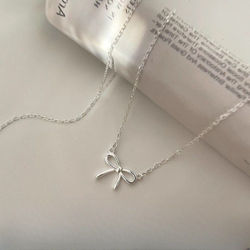 奢小众不925链项链颈饰纯银吊坠