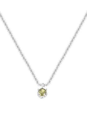 女绿项链钻小众波光粼粼温柔设计