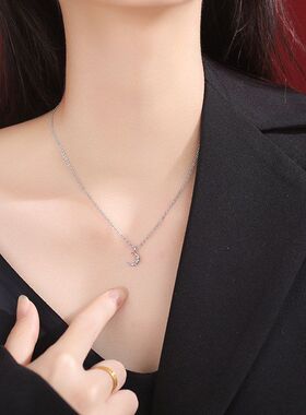 锆石网红链不规则项链简约气质