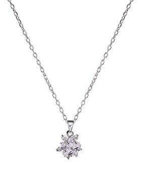 小众颈链项链代发雪花时尚星光