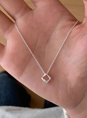 几何时尚方形ins批发气质精致链