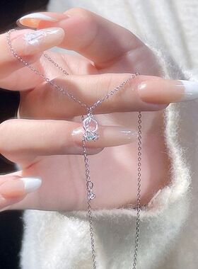 风女项链锁骨冷淡简约个性新款