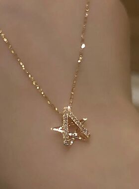 设计链锁骨一闪奢品一闪简约时尚