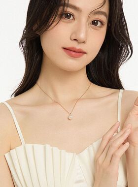 ins锁骨奢锆石批发法式不锈钢