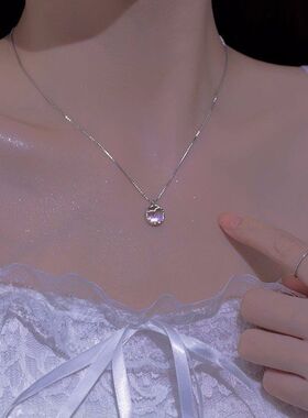 吊坠新款鲸落高级项链女轻批发