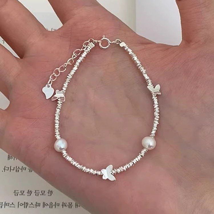 奢项链女纯银999配饰锁骨链首饰