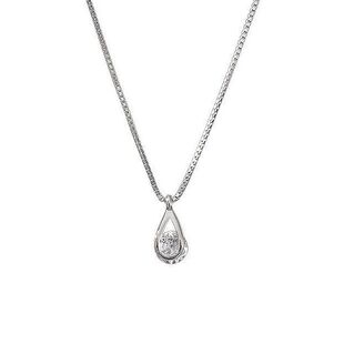 锁骨爆款女链新款礼物秋季颈设计轻奢高级感水滴项链链小众2023