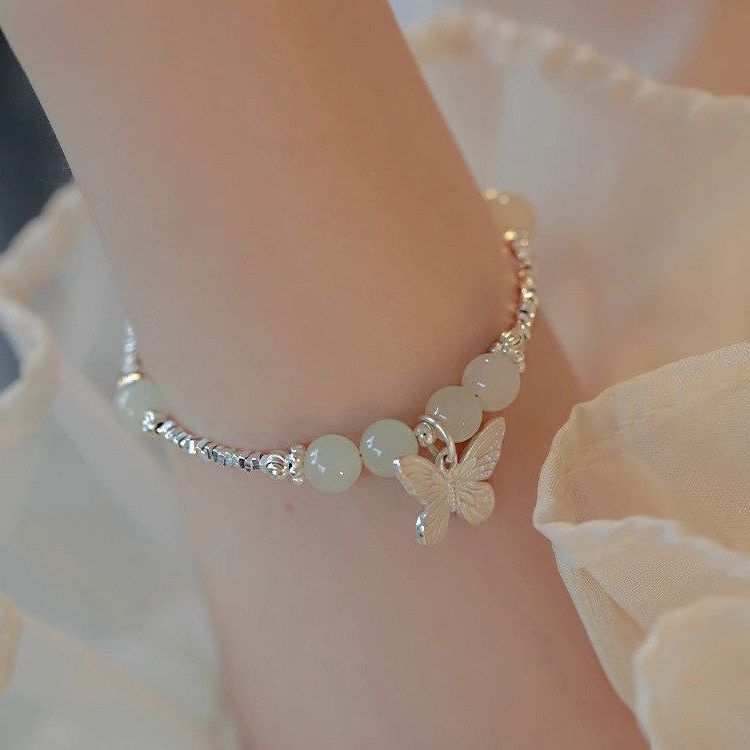 奢项链女纯银999配饰锁骨链首饰珍珠高级感轻奢小众项坠装饰毛衣