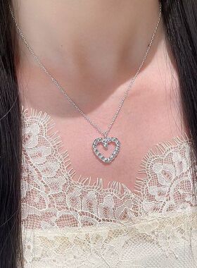 镂空气质代配饰锁骨设计感奢小