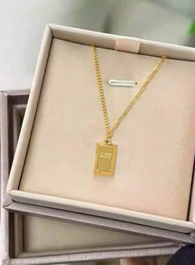 暴富女个性气质轻奢小众吊坠链