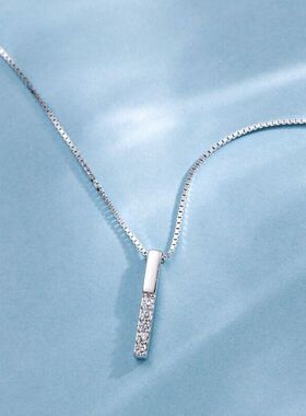 奢女链厂家直销ins项链一字冷淡