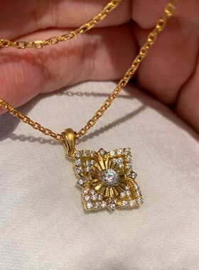 女戒指意大利法式布契吊坠风车