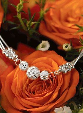 生日链礼物爆款转运珠项链520女