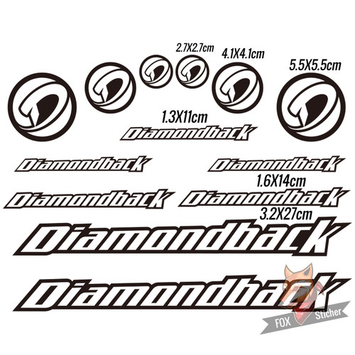 自行车架改装 DIAMONDBACK 轻量化装饰多种尺寸防水防晒多色可选