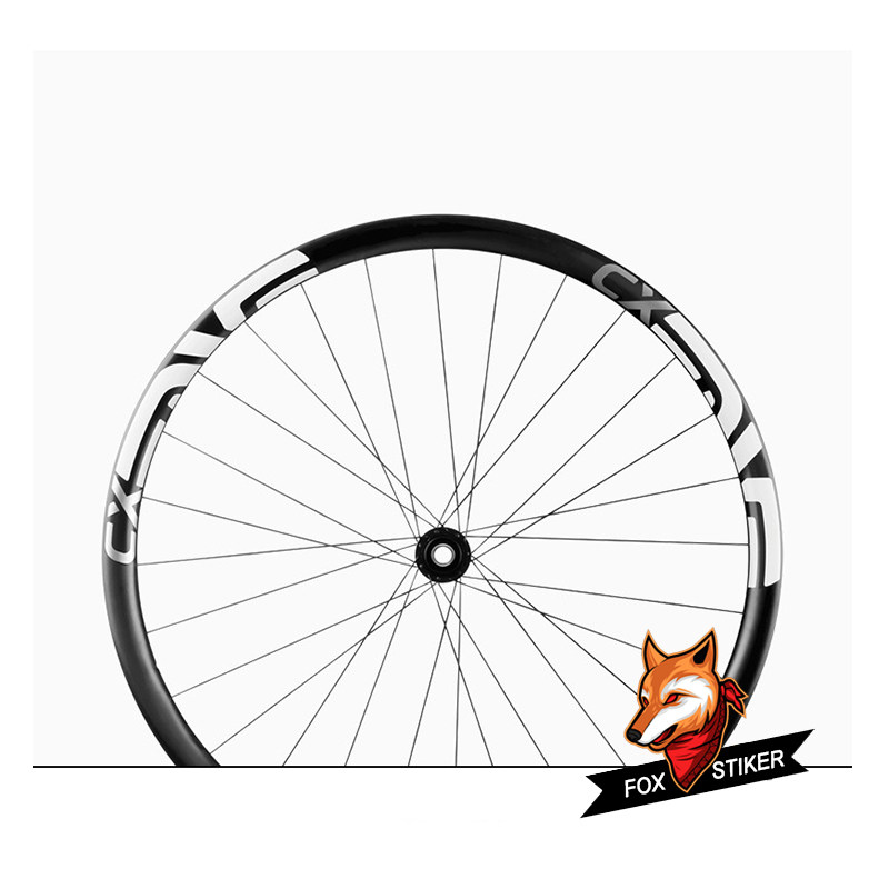 定制ENVE CX碟刹轮组贴纸碳刀圈改色改装防水反光贴自行车保护贴