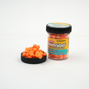 Berkley贝克力鳟鱼肉片路亚饵假颗粒浮水虹金鳟鱼饵黑坑卡罗倒钓