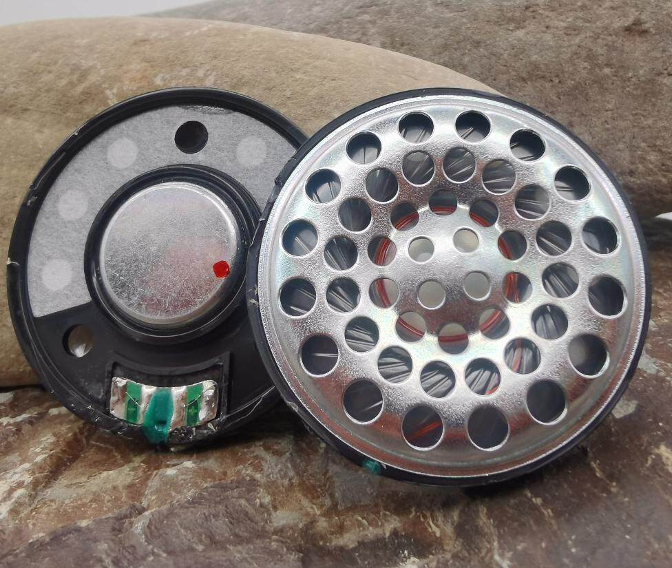 50mm低音耳机喇叭单元改蓝牙骑行头盔强劲力度十足diy拆机带面盖