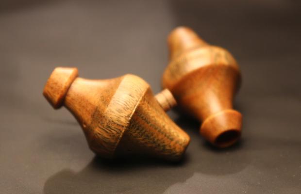 个性绿檀实木夜壶耳壳号角diy大夜壶16mm 外壳耳机配件定制圈铁