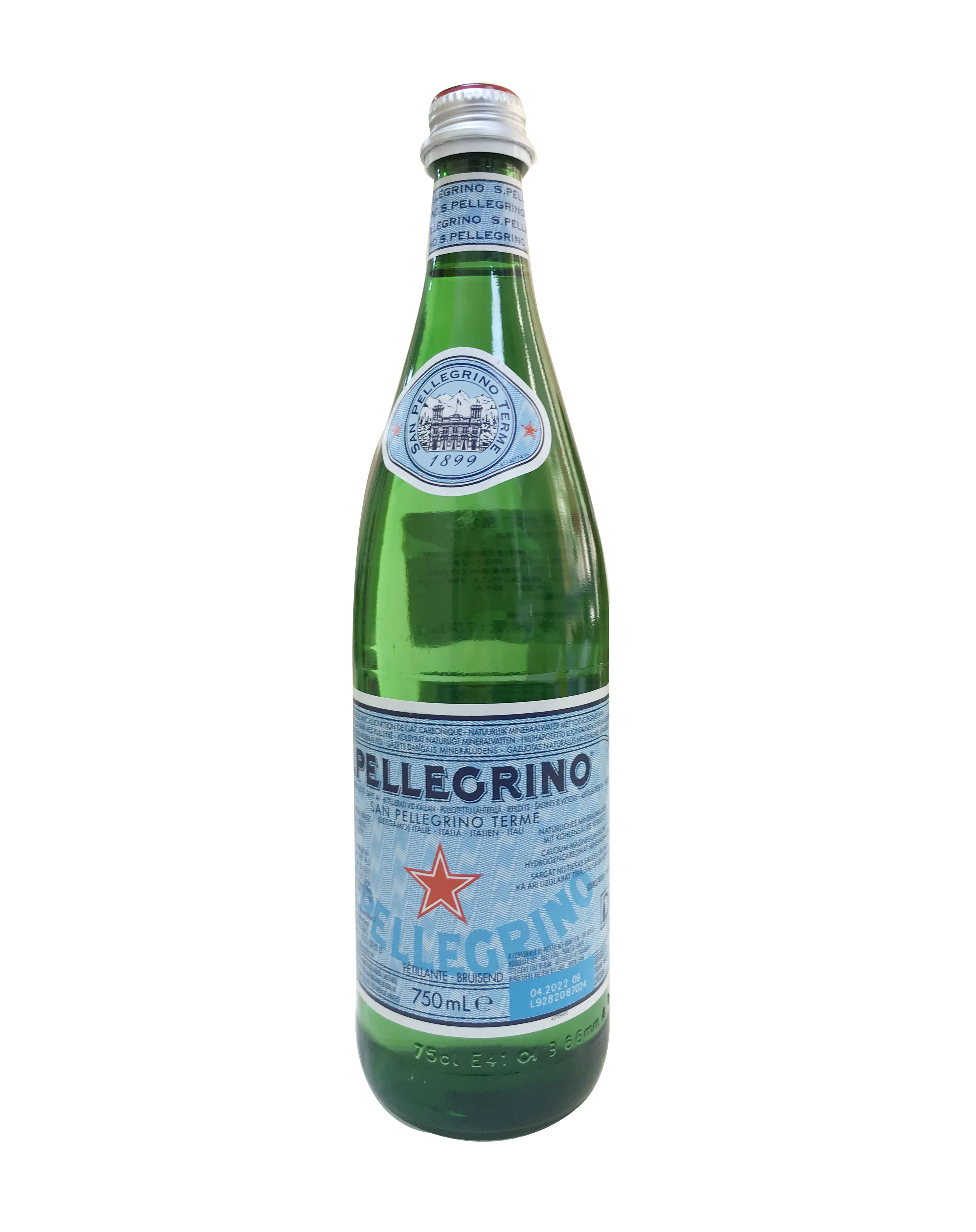 包邮圣培露含气天然矿泉水San PellecSparklingMineralWater750ml