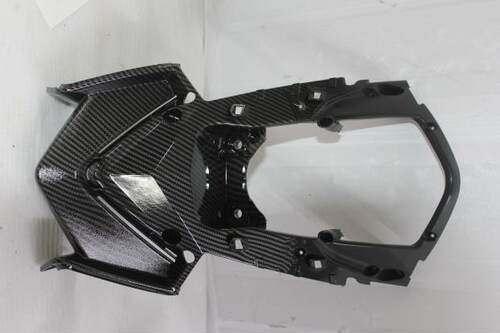 台湾MOS SYM三阳DRG158 DRG150改装碳纤维下巴贴片 下巴卡梦饰盖