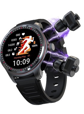 爆款LC19智能手表耳机二合一蓝牙通话健康监测本地音乐朝鲜语